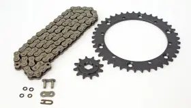406193 Race-driven 2003 - 2006 Yamaha Yfs200 200 Blaster O-ring Chain And Black Sprocket 12/41 92l