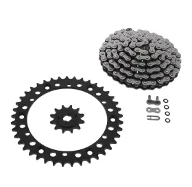 406200 Race-driven 88-91 Yamaha 200 Blaster Yfs200 Cz Atv X Ring Chain And Black Sprocket 12/41 94l