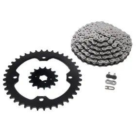406547 Race-driven 2004-2010 Yamaha Yfz450 Yfz 450 Non O-ring Chain And Black Sprocket 15/40 100l