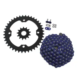 406733 Race-driven 06-2009 Yamaha Yfm700 700 Raptor Blue O-ring Chain And Black Sprocket 13/40 102l
