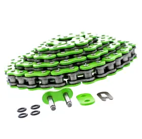 520-98l Race-driven 932094 Chain For Kawasaki Kfx400 Ksf400 2004 - 2006 Green O-ring