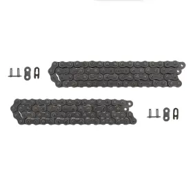 520-108l Race-driven A-17398 Chains For Polaris 250 Big Boss 4x6 1989-1992 Non O-ring 520-88l