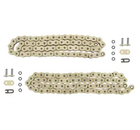 520-108l Race-driven A-17564 Chains For Polaris 250 Big Boss 4x6 1990 Gold O-ring 520-88l