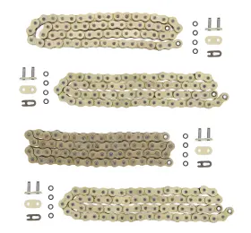 520-64l Race-driven B-17350 1999 Polaris 500 Big Boss 6x6 Gold O-ring Chain 72l 88l 116l