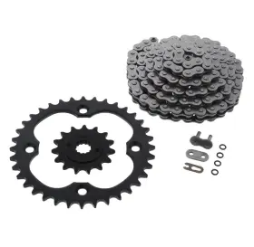 F-13405 Race-driven 2006-10 Fits Suzuki Ltr450 450 Quadracer O-ring Chain And Black Sprocket 15/36 96l