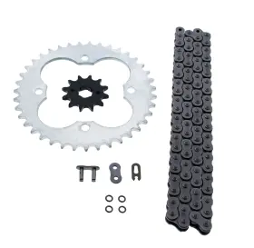 F-15155 Race-driven 1986 1987 Honda Trx250r Trx 250r O-ring Chain And Silver Sprocket 12/39 96l
