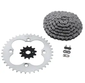F-25894 Race-driven 1999 - 2004 Honda 300ex Trx300ex Non O-ring Chain And Silver Sprocket Set 12/39