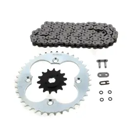 F-29539 Race-driven 1986 1987 Honda Trx250r Trx 250r O-ring Chain And Silver Sprocket 14/38 96l