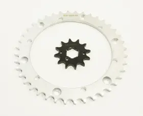 F-32646 Race-driven Sprocket Set For Yamaha Yfm350 350 Warrior 2001 2002 12t Front And 40t Rear