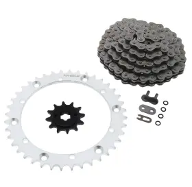 F-32654 Race-driven O-ring 92l Chain And Silver Sprocket 12/40 For 1993-1997 Yamaha Yfs200 200 Blaster