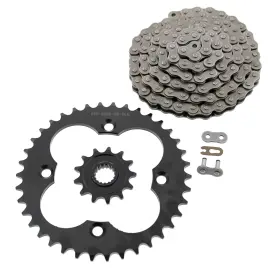 F-400041 Race-driven 2006 2007 2008 Honda Trx450r Trx 450r Chain And Black Sprocket 13/38 96l