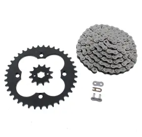 F-402971 Race-driven 1993 - 1998 Honda 300ex Trx300ex Chain And Black Sprocket 12/39 86l