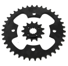 F-403261 Race-driven 2004 2005 Polaris Predator 500 13 Tooth Front And 38 Rear Black Sprocket