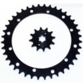 F-403330 Race-driven Sprocket For Yamaha Blaster 200 Yfs200 2003 2004 Front 12t And 40t Rear Black