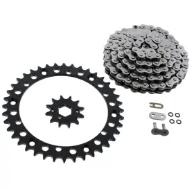 F-404122 Race-driven 1989 - 2006 Yamaha Yfz350 350 Banshee O-ring Chain And Black Sprocket 12/40 104l