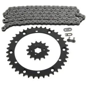 F-405002 Race-driven 1995 - 2000 Yamaha Yfm350 350 Warrior Chain And Black Sprocket 14/40 98l