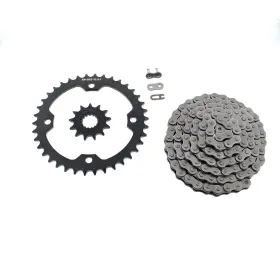 F-47912 Race-driven 2009 - 2013 Yamaha Yfz450r Non O-ring Chain And Black Sprocket 13/38 98l