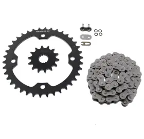 F-48095 Race-driven 2004 - 2009 Yamaha Yfz450 Yfz 450 O-ring Chain And Black Sprocket 14/38 96l