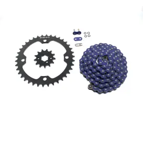 F-48116 Race-driven Chain And Sprocket For Yamaha Yfm350 350 Raptor 2004-2007 Blue O-ring 13/38 98l