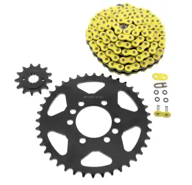 F-48215 Race-driven 06-08 Fits Suzuki Ltz400 Z400 Quadsport Yellow O-ring Chain Black Sprocket 13/40
