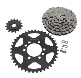 F-48224 Race-driven 2008 Fits Suzuki Ltz400 Z400 400 Quadsport Chain And Black Sprocket 15/40