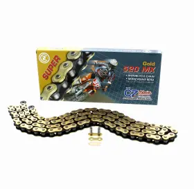 520-76l Race-driven F-52555 2000 - 2006 Polaris Scrambler 500 4x4 Cz Mxg Gold Non O-ring Chain