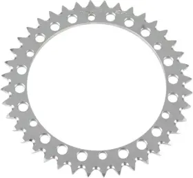 130u-520-40gbsi Renthal Sprocket Rear 40t 520 Ultralight Aluminum Silver #130u-520-40gbsi Yamaha