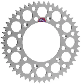 437u-520-36gbsi Renthal Sprocket Rear 36t 520 Ultralight Aluminum Silver #437u-520-36gbsi Yamaha