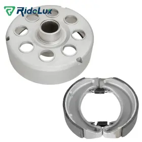 12738 Ridelux Rear Brake Drum Hub Shoes For Honda Trx300 Trx300fw 2x4 Fourtrax 88-00