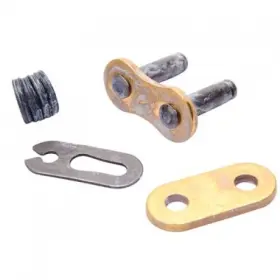 Gb520exw Rk 520exw Gold Xw-ring Chain Clip Style Master Link C/l For Atv/utv