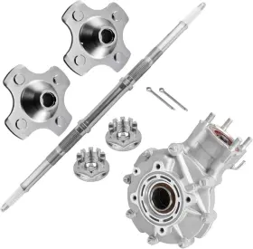 Tx1002di101ll Seed-autoparts-usa Rear Differential Axle And Wheel Hubs Kit For 88-95 Honda Fourtrax 300 Trx300fw