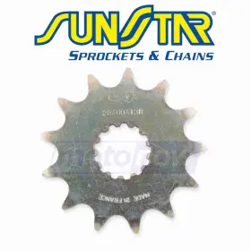 Alt185 Sunstar Mn/2amm Steel Front Sprocket For 1985 Suzuki - Drive Sprockets Qv