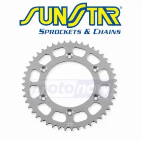 Kj2v Sunstar Mn/kj2v Works Triplestar Aluminum Rear Sprocket For 2006-2014 Honda Fb