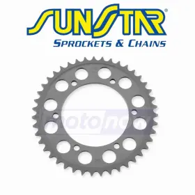 X600 Sunstar Mn/x600 Axle To Steel Rear Sprocket For 1991-1993 Polaris Big Boss 250 Jy
