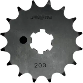 20315 Sunstar Sprockets Sprocket Front 15t 428 Steel #20315 Fits Yamaha Yt125 Tri-moto 1980-1981