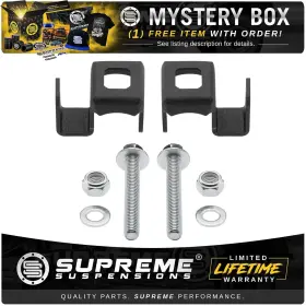70821 Supreme Suspensions High-strength Steel Radius Rod Double Shear Brackets For 2017-2023 Maverick X3