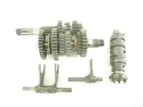24121-05g00 Suzuki 05 Ozark Ltf 250 Transmission Gears Shift Forks Drum 2002-2014