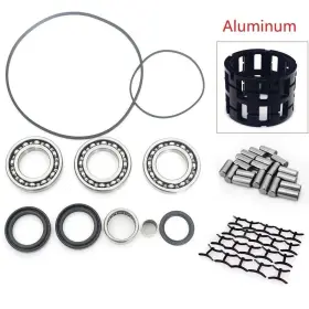 Atv-pol-fdks-002-bla-sd-03 Tarazon For Polaris Front Diff Sprague Roll Cage Rebuild Kit Ranger Sportsman 500 07-13