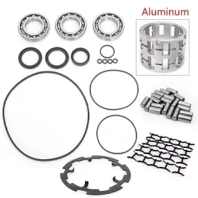 Atv-pol-fdks-009-sil-fait-19 Tarazon Front Diff Sprague Roll Cage Armature Plate For Polaris Sportsman 850 550 09-14