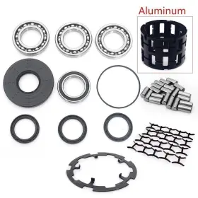 Atv-pol-fdks-012-bla-fait-113 Tarazon Aluminum Front Diff Roll Rebuild Kit For Polaris Rzr 4 800 / S 2008-2010