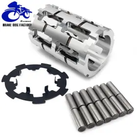 Atvfdrck-002a-sil-61-521 Tarazon Front Diff Roll Cage Sprague Armature Plate For Polaris Ranger Sportsman 500 700
