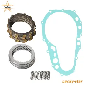 Luc2750136 Tectech Atv Clutch Kit Disks Discs Springs Gasket For Suzuki Quadsport Z400 Ltz400 05-08