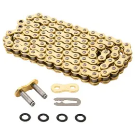 Tkxg-520-mlb940-7936cc Tusk 520 Gold X-ring Chain Master Link For Suzuki Rm370 1976-1977