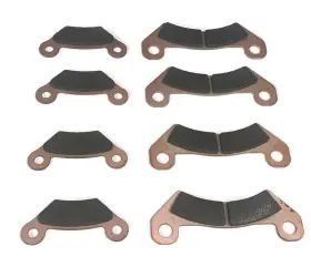 Am140607 Vital All-terrain Bhg-070 2 Front Rear Brake Pads For Gas Diesel John Deere Gator Xuv Am141182