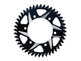 452azk-42 Vortex Racing Cat5 Aluminum Rear Sprocket 42t 520 Black For Kawasaki Tecate 1984-1985