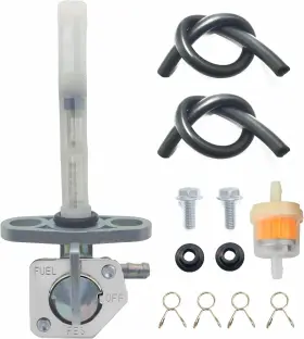 16950-gcf-671 Vrweare 022103014 Fuel Petcock Valve Gas Oil Filter Compatible With Honda