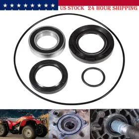 Wb391 Vsshop For 1988-2000 Honda Fourtrax 300 Trx300fw 4x4 Rear Brake Drum Bearing And Seal Kit