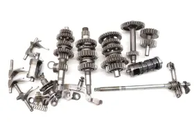 1yw-17421-01-00 Yamaha 93 Kodiak 400 4x4 Transmission Shift Forks And Drum Yfm400fw
