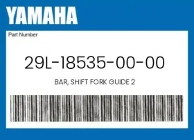 29l-18535-00-00 Yamaha Genuine Bar Shift Fork Guide 2 -