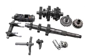 3b4-17681-10-00 Yamaha 08 Grizzly 700 4x4 Transmission Shift Forks And Drum Yfm700f